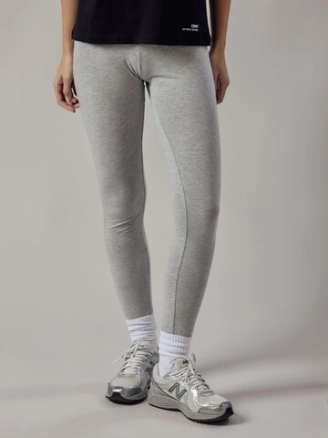 Skinny Leggings 'Leggings Nero e Grigio Chiaro Melange - Set da 2' di OWN Off With Nature in nero