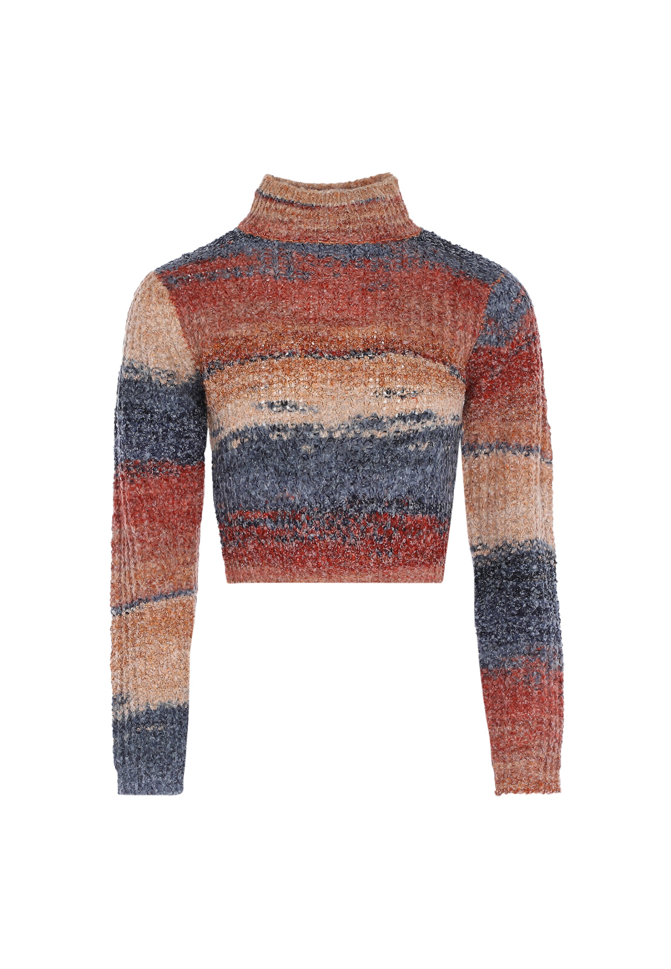 Tanuna - Pullover em castanho: frente