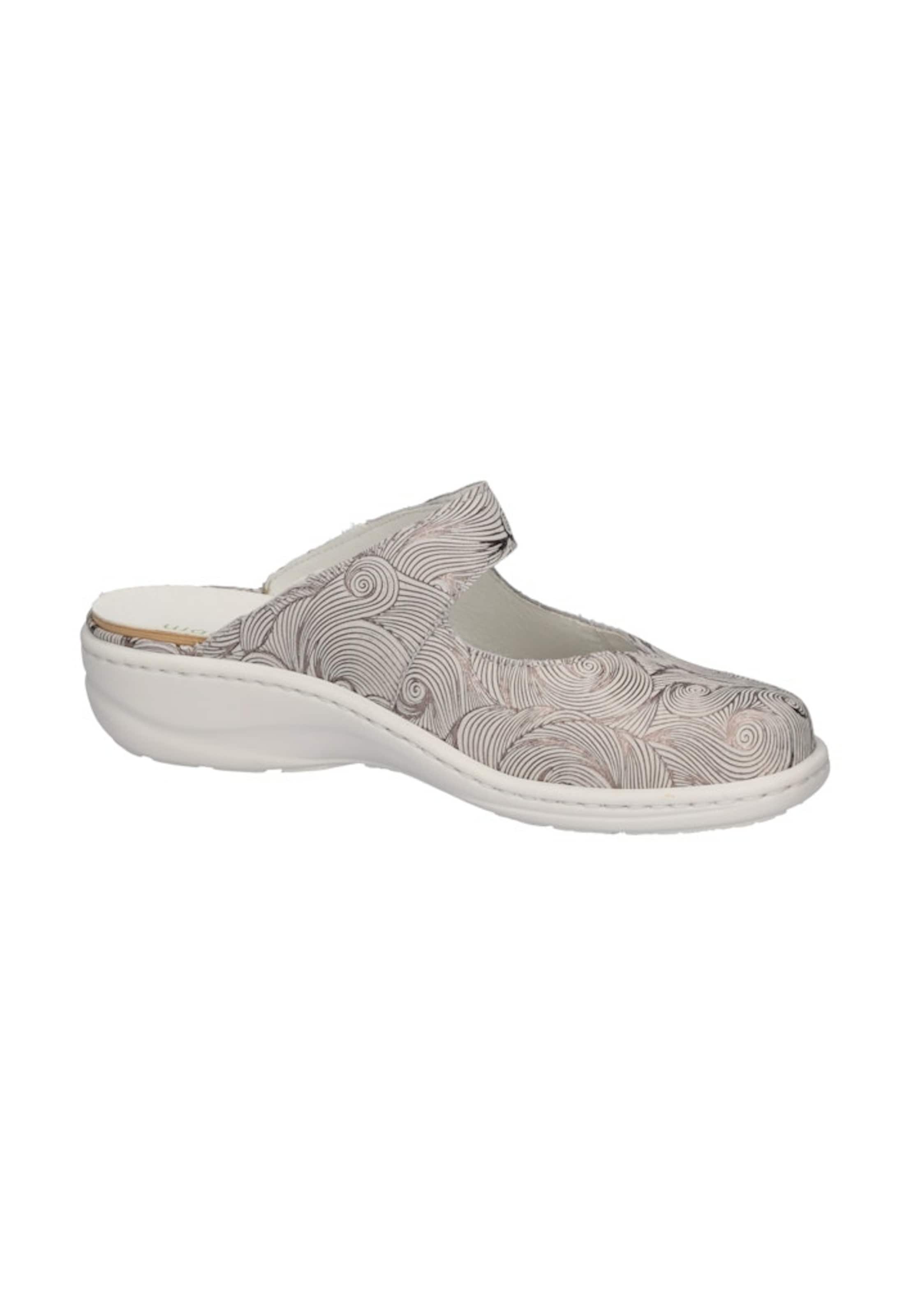 WALDLÄUFER Pantolette in Grau