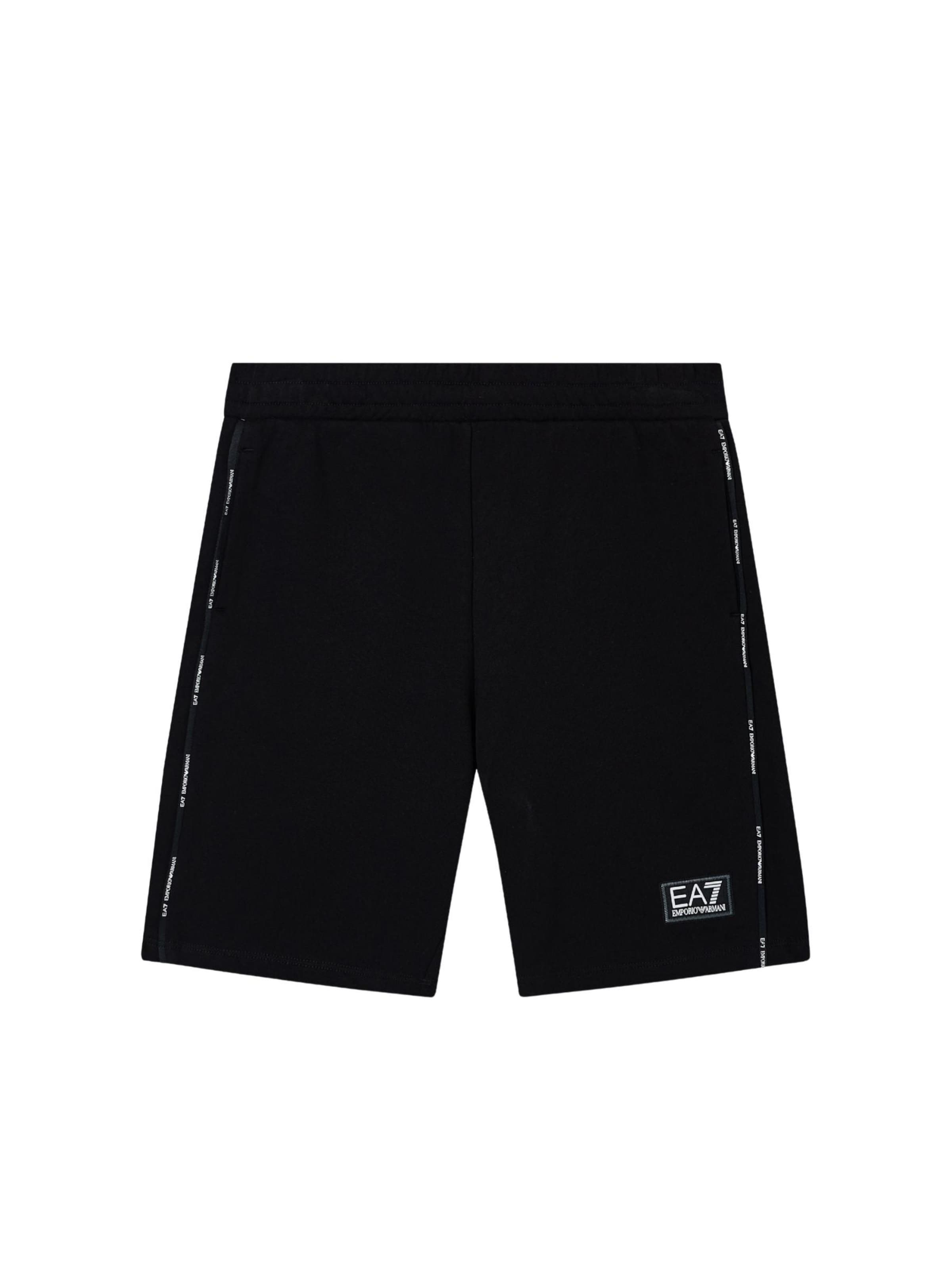 Regular Pantalon EA7 Emporio Armani en noir : devant