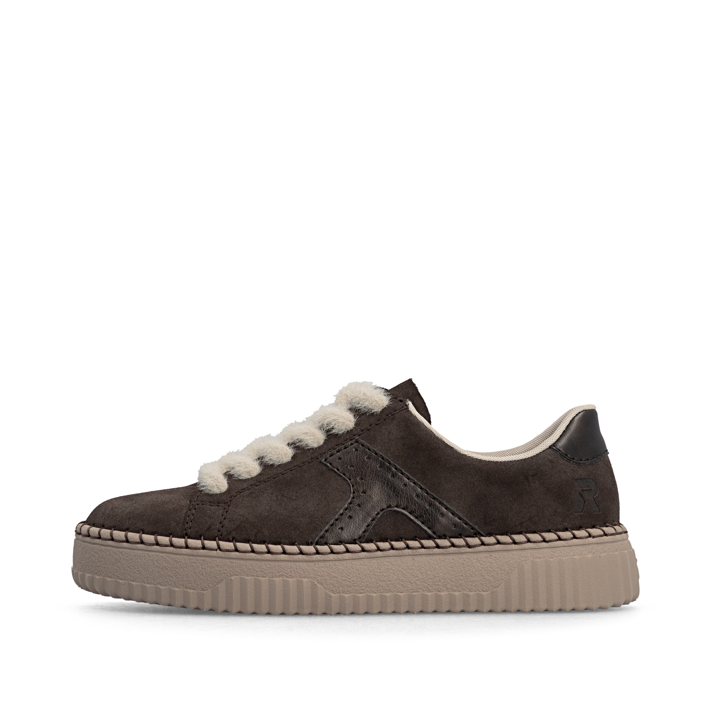 Sneaker bassa di Rieker in marrone