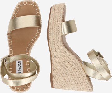 STEVE MADDEN Sandaler med rem 'UPSTAGE' i guld