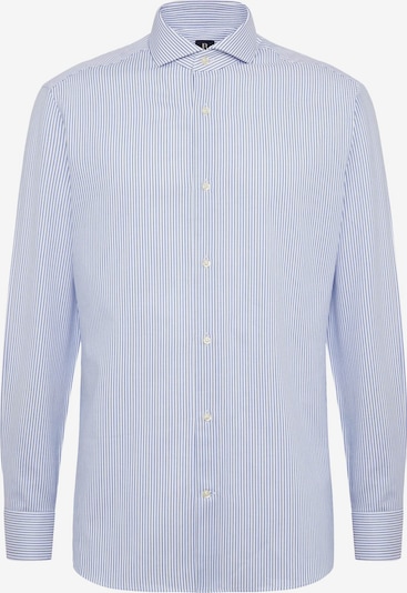 Boggi Milano Shirt in de kleur Blauw / Wit, Productweergave