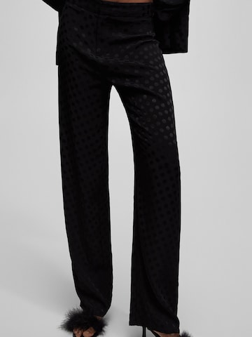 Pull&Bear Pants in Black: front