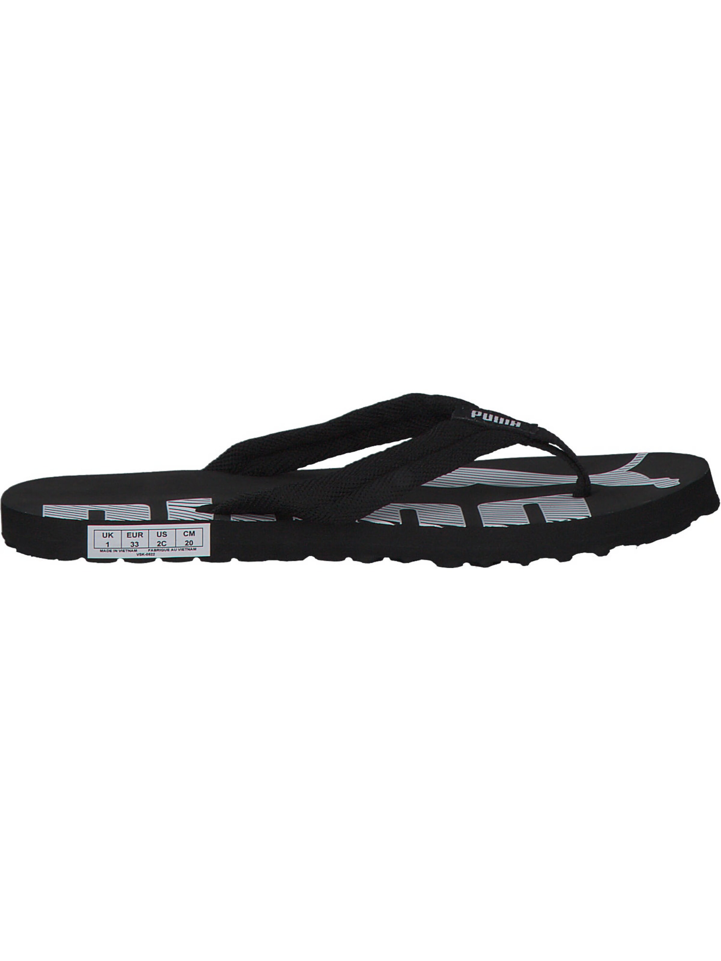 PUMA Beach & swim shoe in Black