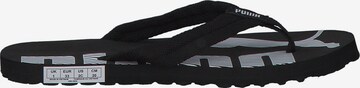 Claquettes / Tongs PUMA en noir