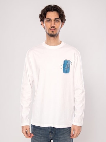 Thinking MU Bluser & t-shirts 'EMILIO' i hvid: forside