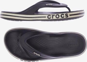 Crocs Sandalen 38 in Schwarz: predná strana