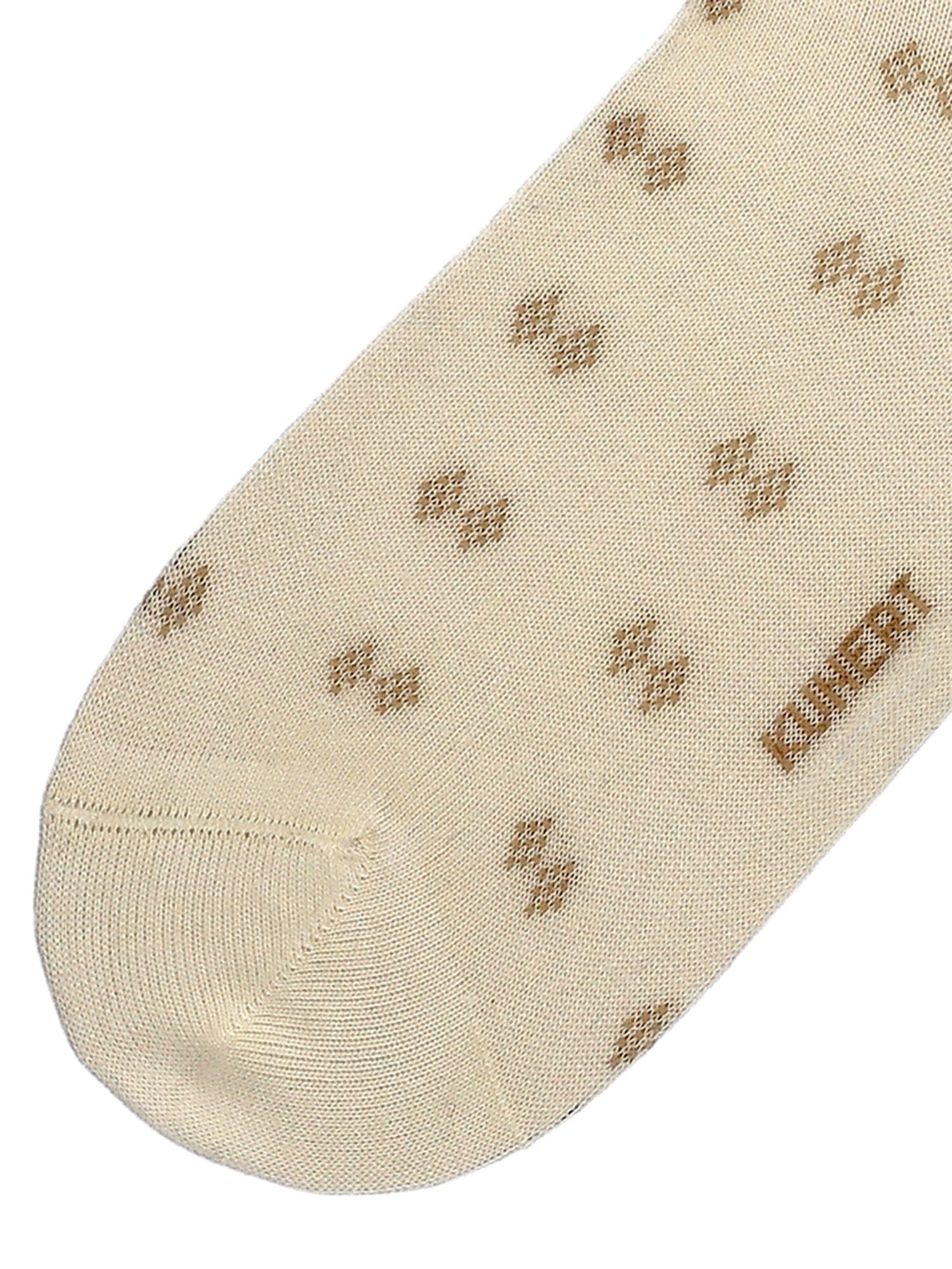KUNERT Socks 'Business Dots' in Beige