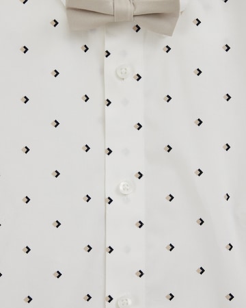 WE Fashion Rovný strih Košeľa - Béžová