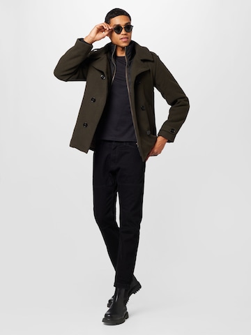 Manteau mi-saison Petrol Industries en vert