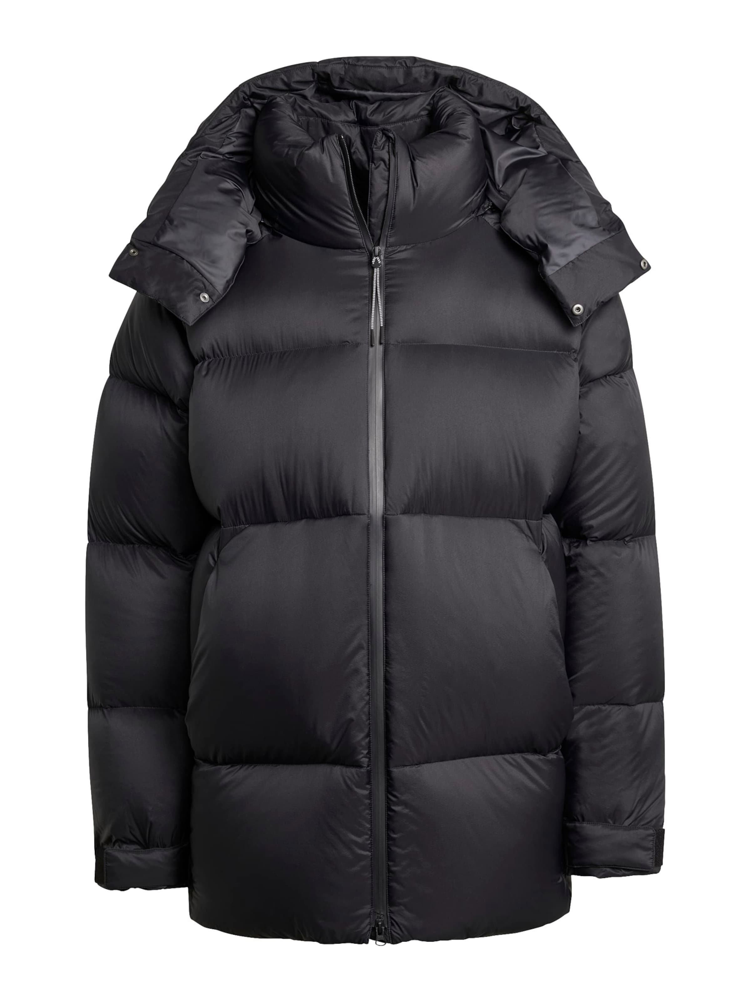 ADIDAS SPORTSWEAR Αθλητικό μπουφάν 'MYSHELTER' σε μαύρο: μπροστά