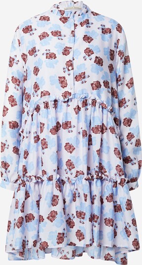 Stella Nova Shirt dress 'Halia' in Light blue / Pastel purple / Pastel red / Dark red, Item view