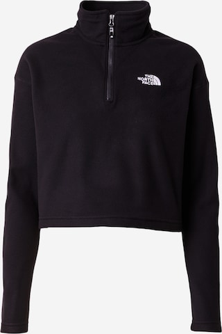 THE NORTH FACE - Pullover desportivo 'GLACIER' em preto: frente