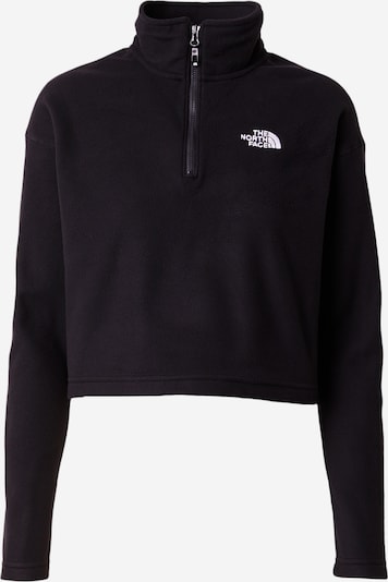 THE NORTH FACE Sportski pulover 'GLACIER' u crna / bijela, Pregled proizvoda