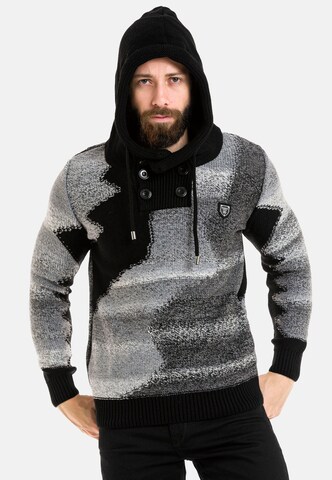 CIPO & BAXX Pullover in Schwarz