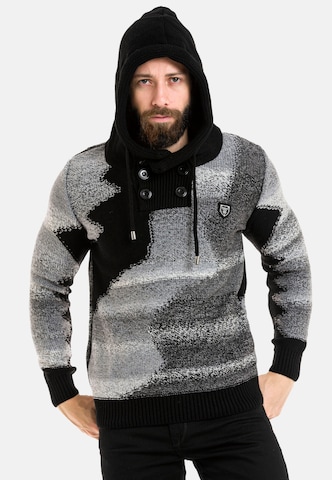 CIPO & BAXX Pullover in Schwarz