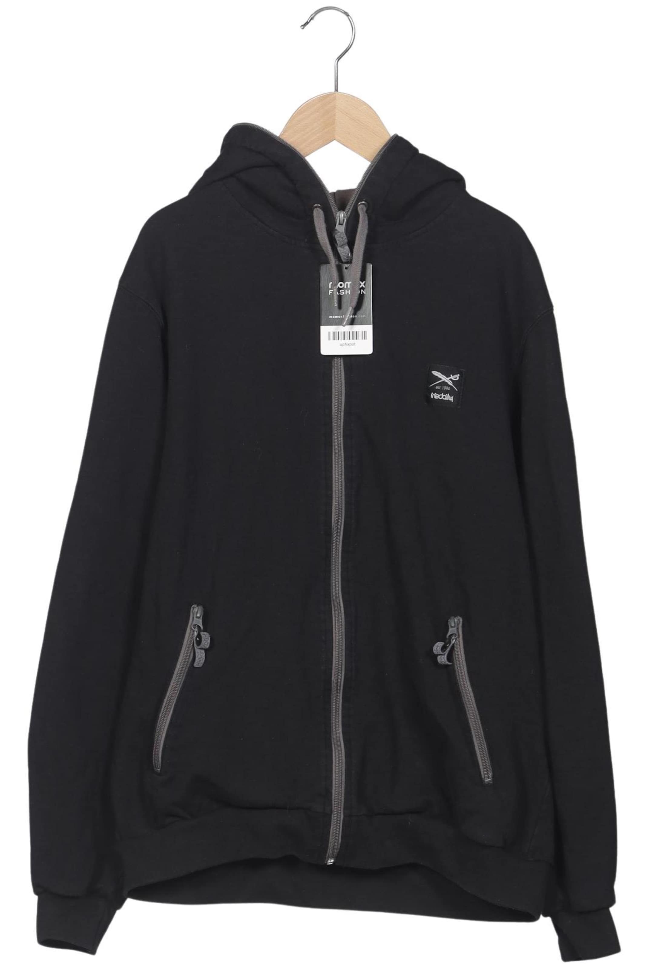 Iriedaily Kapuzenpullover L in Schwarz: Vorderseite