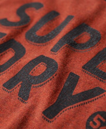 T-Shirt Superdry en rouge