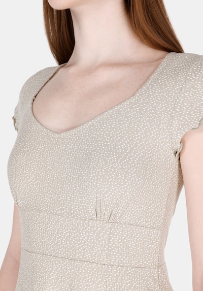 Colin's Kleid in beige / weiß, Produktansicht