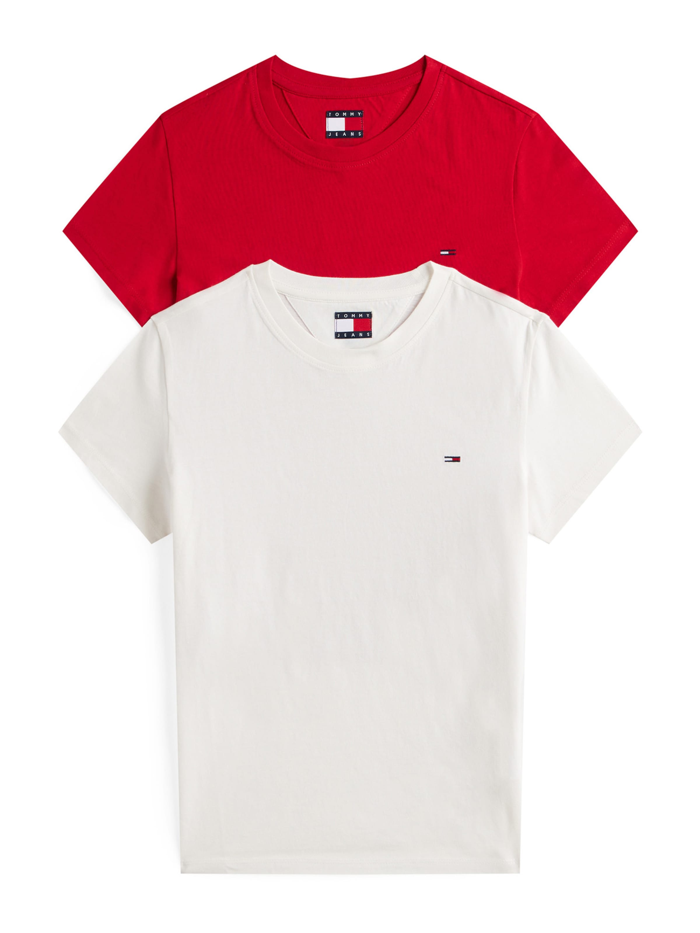 Tommy Jeans Shirt in Red: front