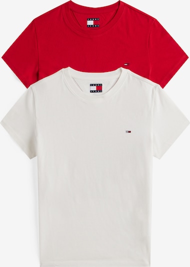 Tommy Jeans Paita värissä punainen / valkoinen, Tuotenäkymä