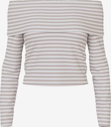 PIECES Shirt 'LAYA' in Beige: voorkant