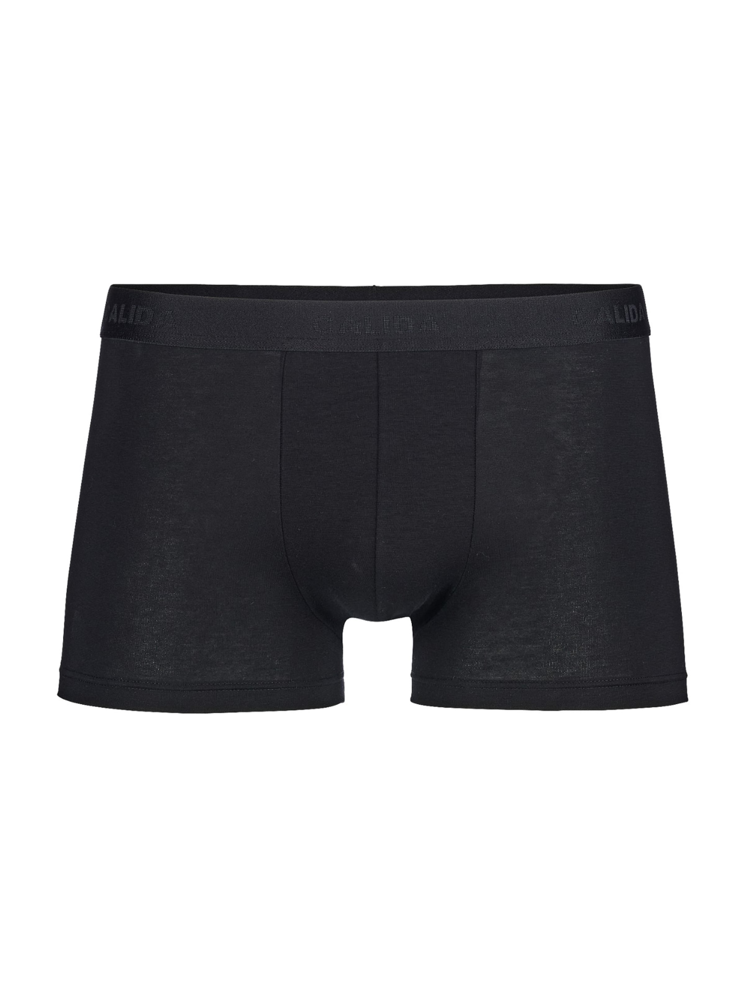Boxers 'Evolution' CALIDA en noir : devant