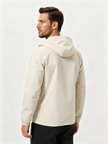 YOUTHUP Athletic Jacket 'Kombi' in White