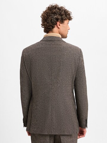 BOSS Regular fit Blazer 'H-Jasper-MM-C-243' in Brown