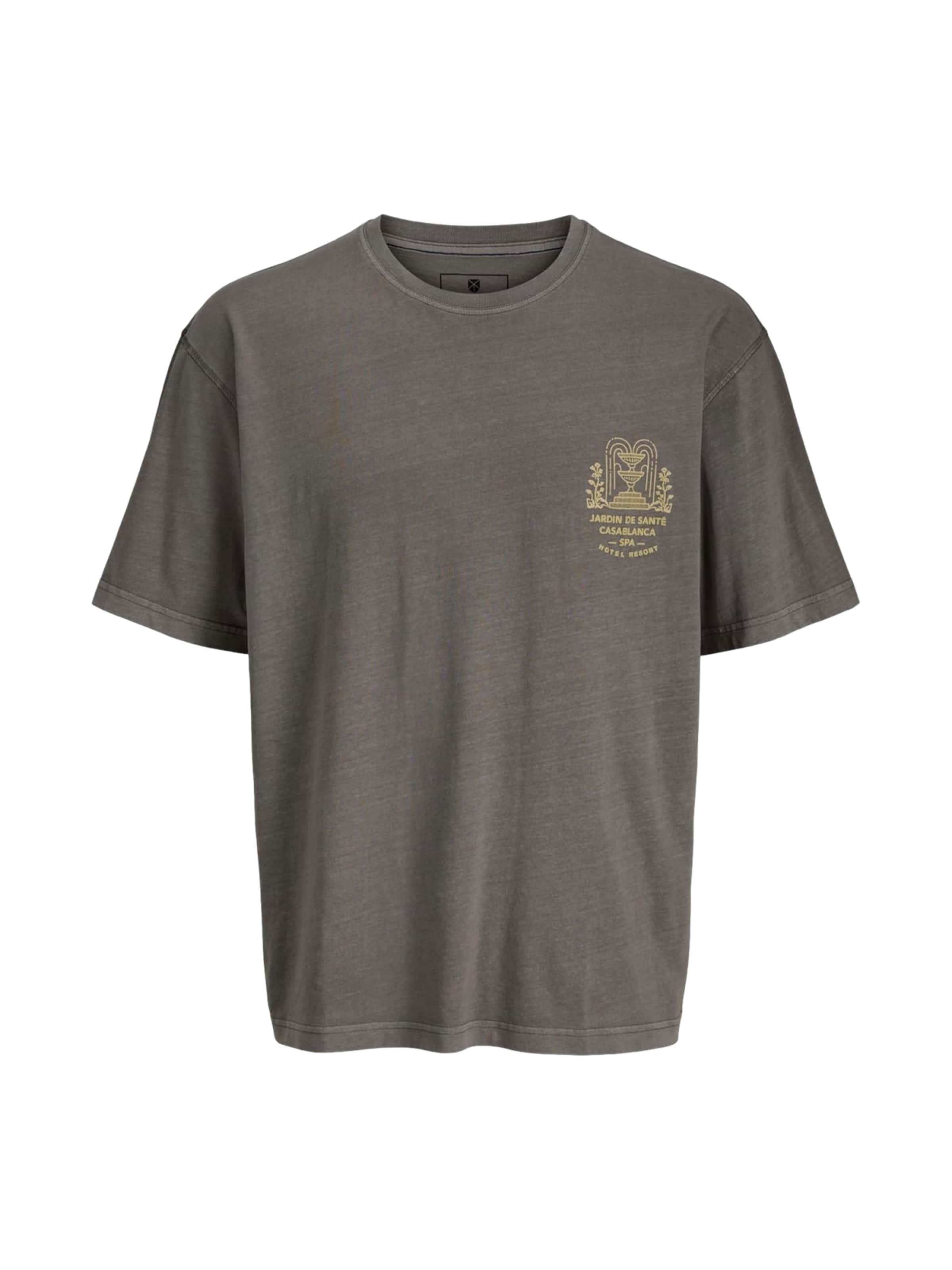 Maglietta 'Manson' in L JACK & JONES di colore beige / grigio, Visualizzazione prodotti