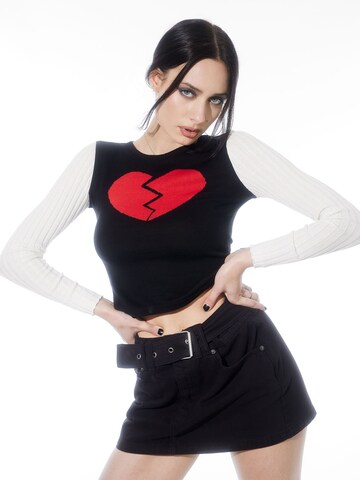 SHYX Футболка 'Kasumi' в Черный: спереди