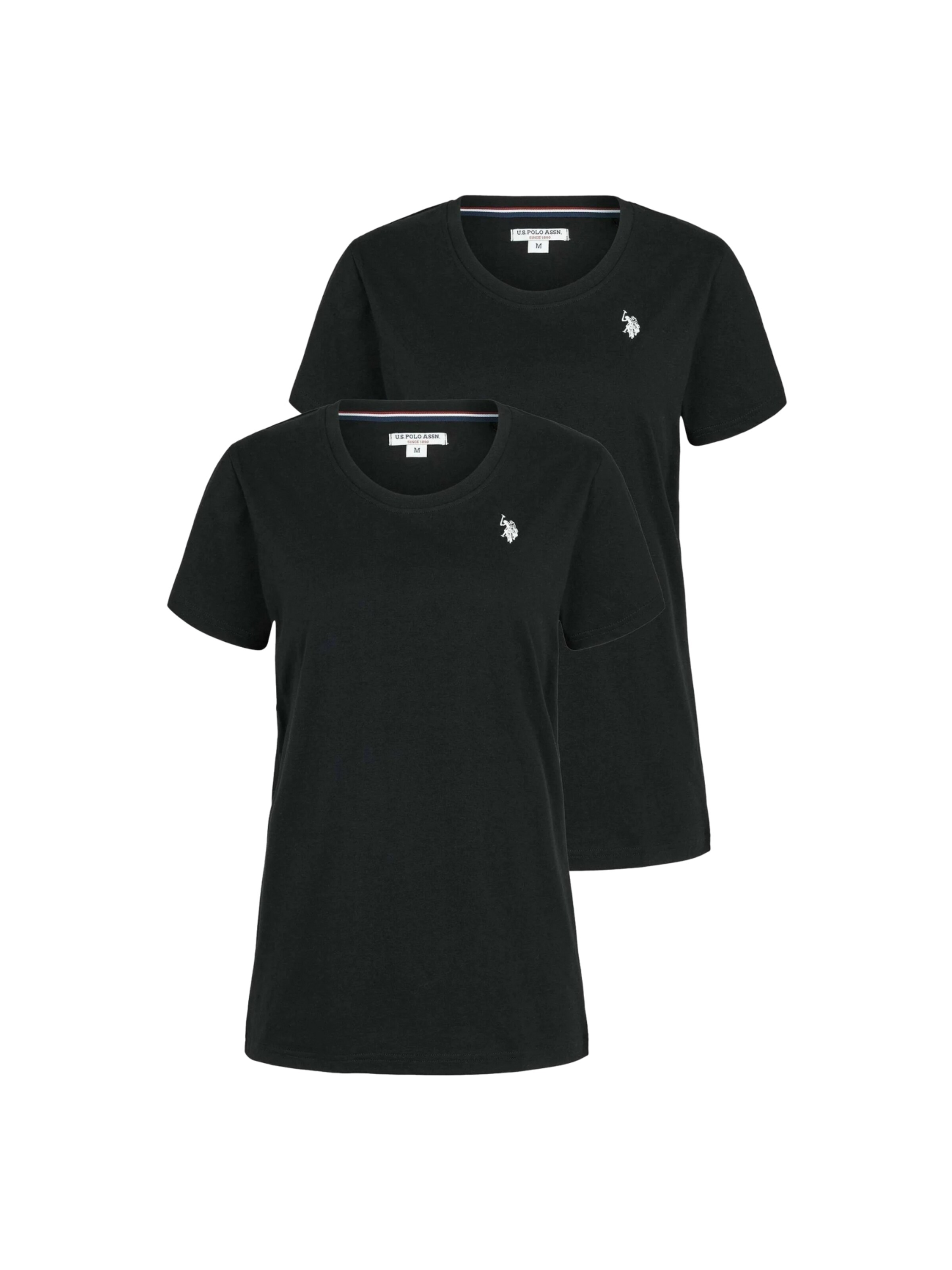Haut ' Amy 2-Pack ' U.S. POLO ASSN. en noir : devant
