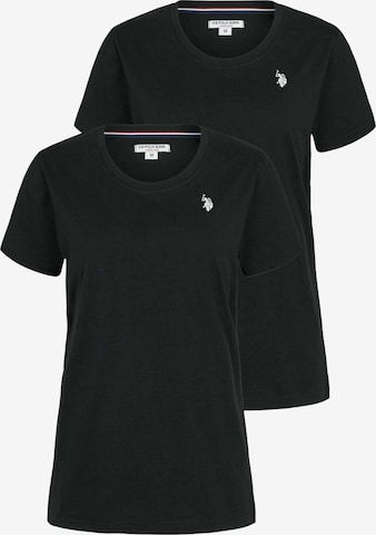 U.S. POLO ASSN. Top 'UWAmy' – černá: přední strana