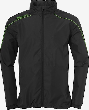 UHLSPORT Jacke in Schwarz: Vorderseite