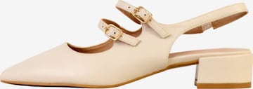 Joia - Zapatos con plataforma en beige: frente