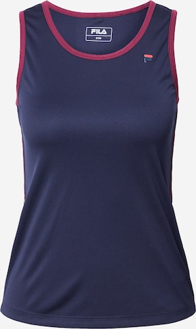 mėlyna Fila Tennis Sportiniai marškinėliai be rankovių 'Drew': priekis