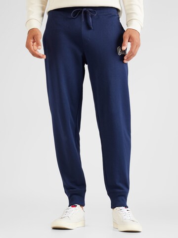 GAP Tapered Broek in Blauw: voorkant