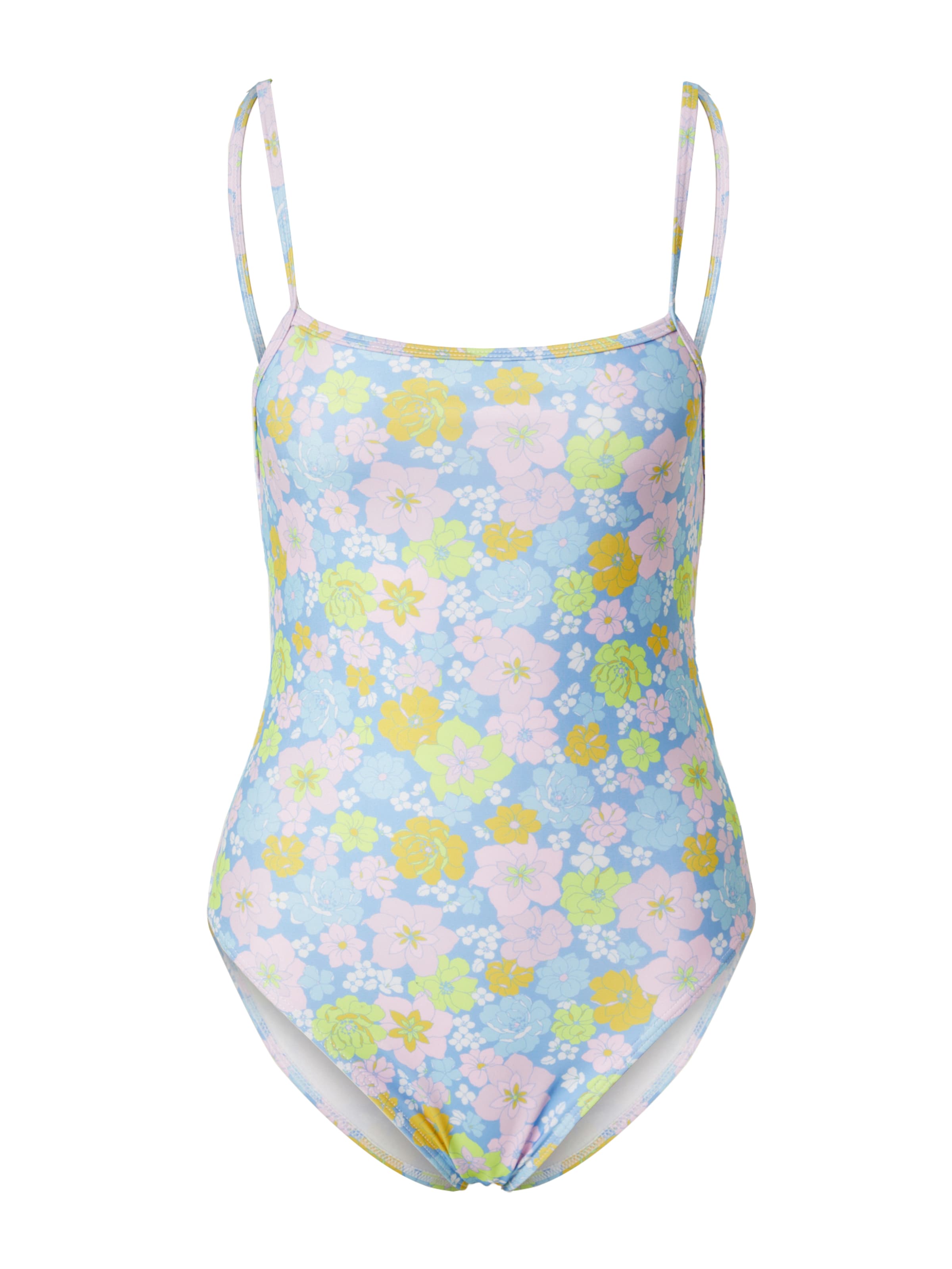 florence by mills exclusive for ABOUT YOU Ολόσωμο μαγιό 'Tidal' σε γαλάζιο / ανοικτό πράσινο / λιλά / πορτοκαλί, Άποψη προϊόντος