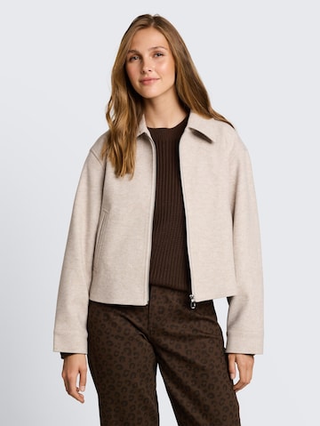 TOM TAILOR DENIM Jacke in Beige: Vorderseite