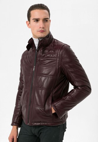 Jimmy Sanders Jacke in Rot: Vorderseite