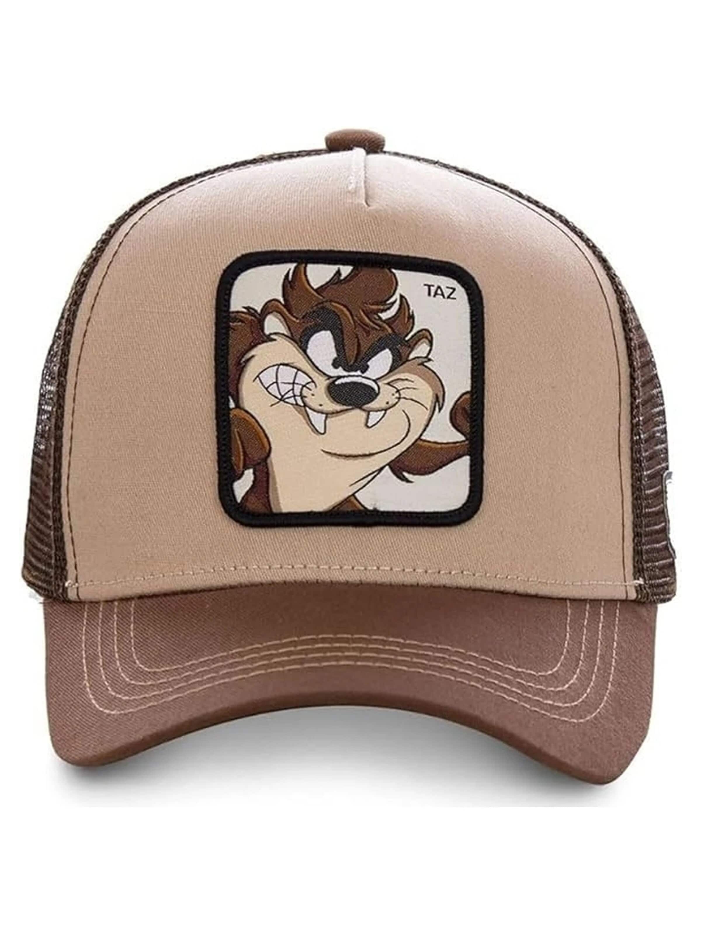 Capslab - Gorra en marrón: frente