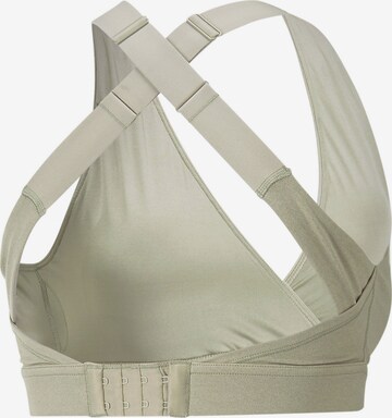 PUMA Triangle Sports Bra in Beige