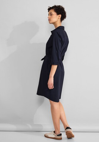 STREET ONE Shirt Dress in Black