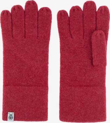 Roeckl Vingerhandschoenen in Rood: voorkant