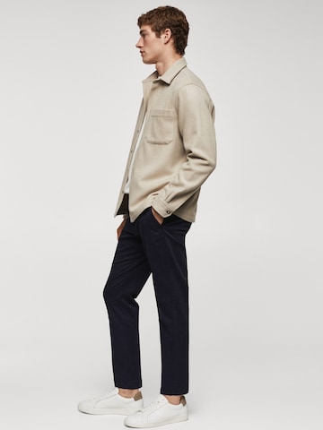 Regular Pantalon 'PRATO' MANGO MAN en bleu