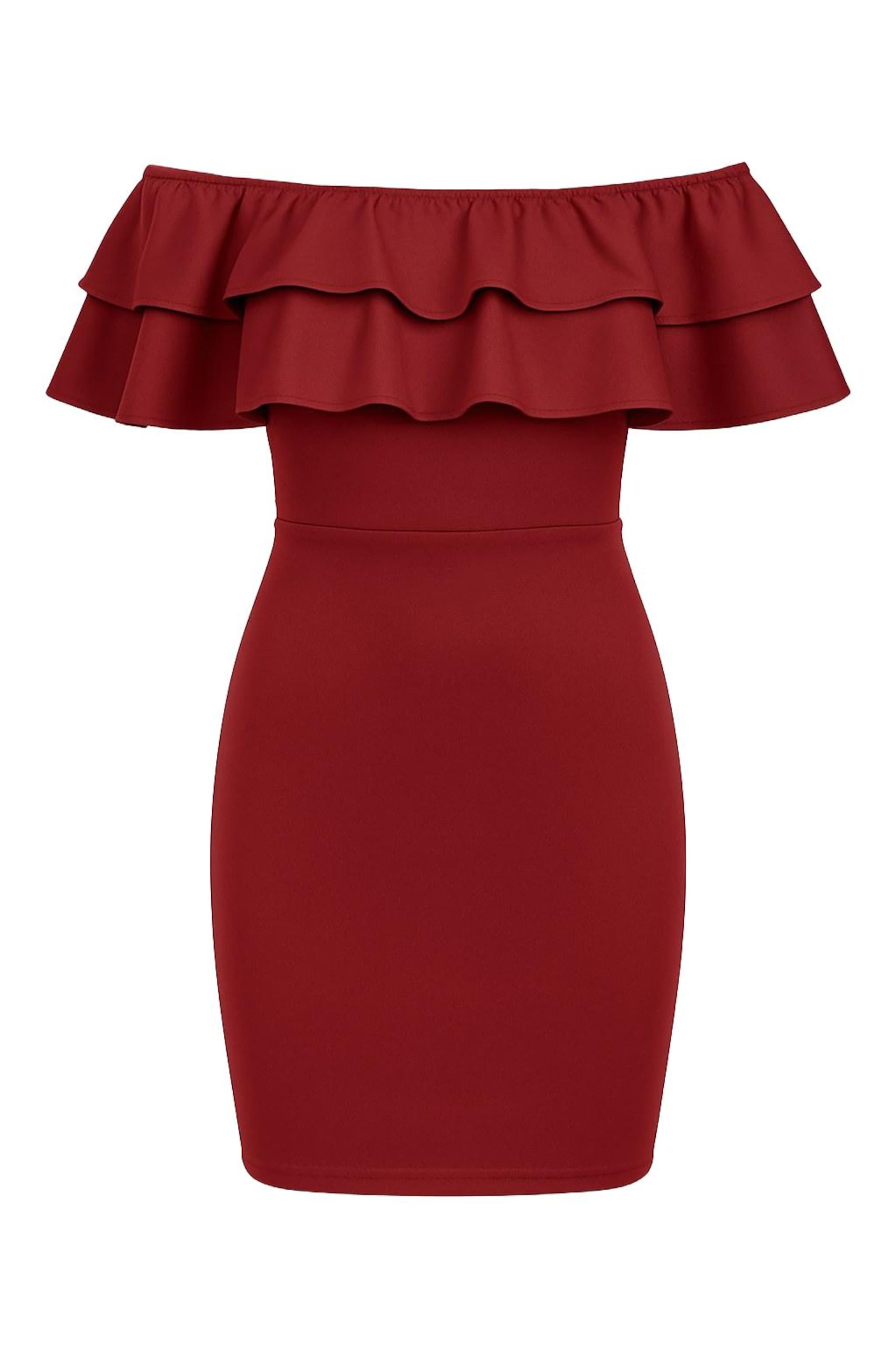 WOMAN VISION Kleid in Rot: Vorderseite