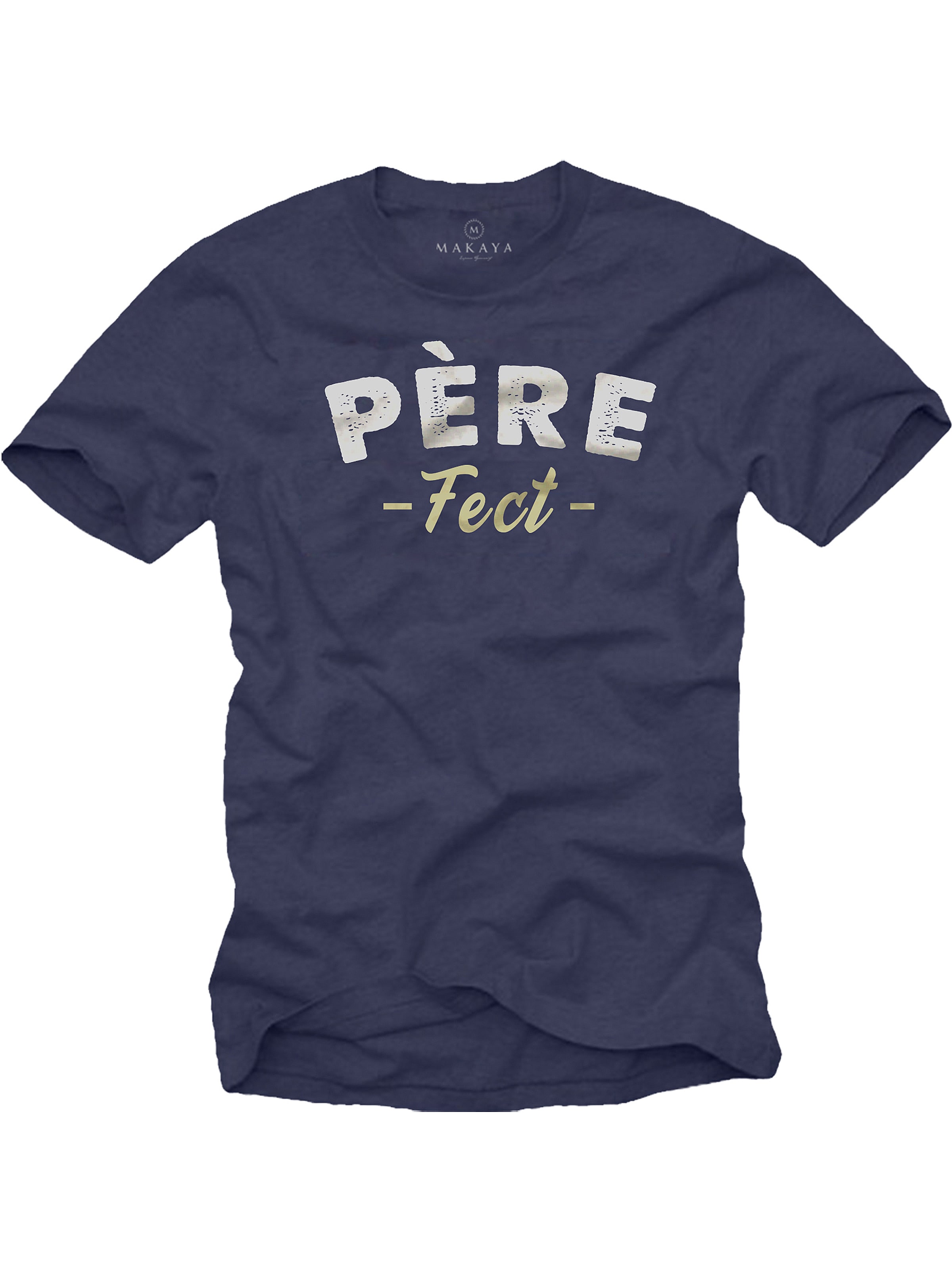 MAKAYA Shirt 'Pere Fect' in Blue: front