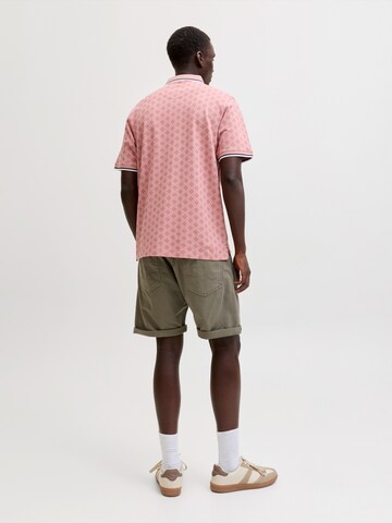 T-Shirt 'JPRPAULOS' JACK & JONES en rose