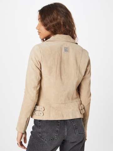 FREAKY NATION Between-Season Jacket 'Taxi Driver' in Beige